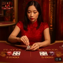 Koning.bet - Live Baccarat - Real Dealer Card Game